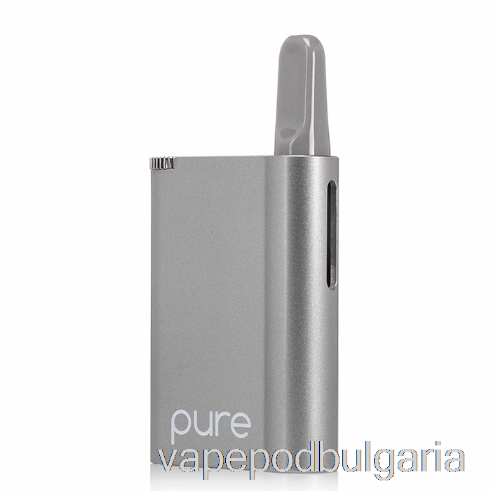Vape 10000 Дръпки The Kind Pen Pure 510 Battery Kit Grey